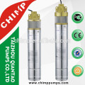 4" SK 1.5KW series irrigation single Phase High performance Brass Outlet deep well electric submersible pump
